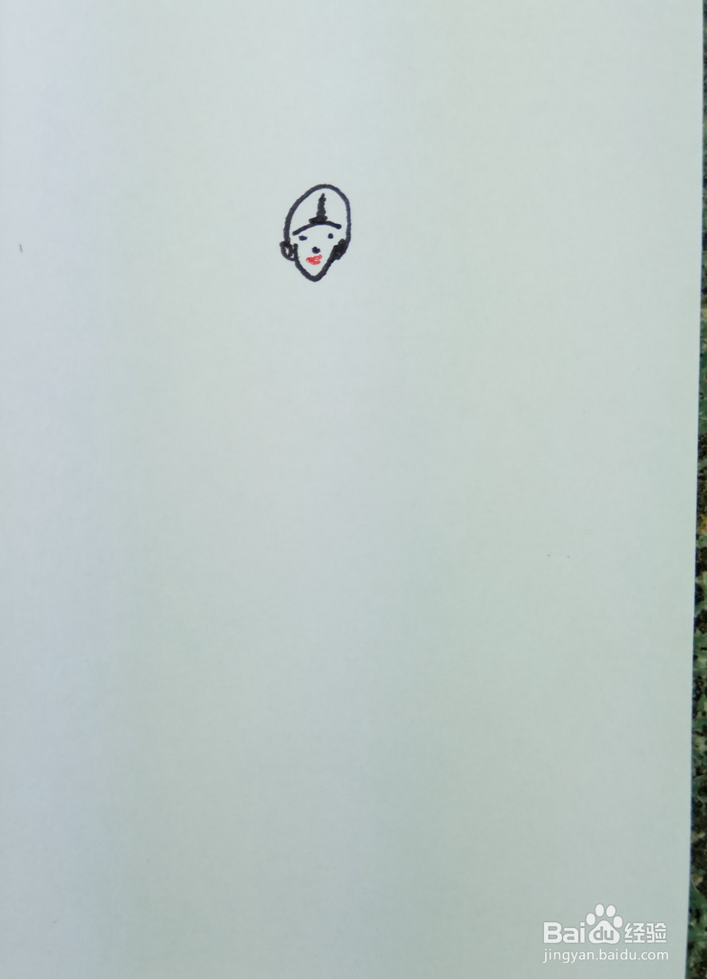 怎样画简笔画“漂亮的小公主”