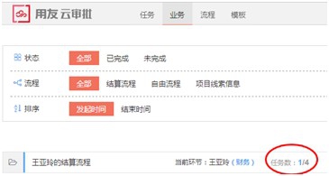 简单快捷的采购结算审批流程
