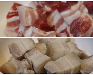 红烧肉焖蚕豆