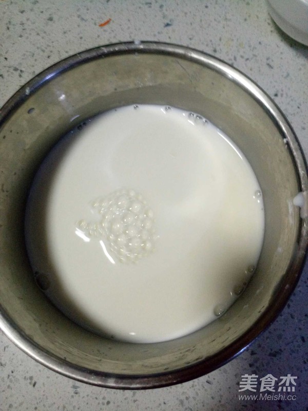 椰丝奶冻的做法