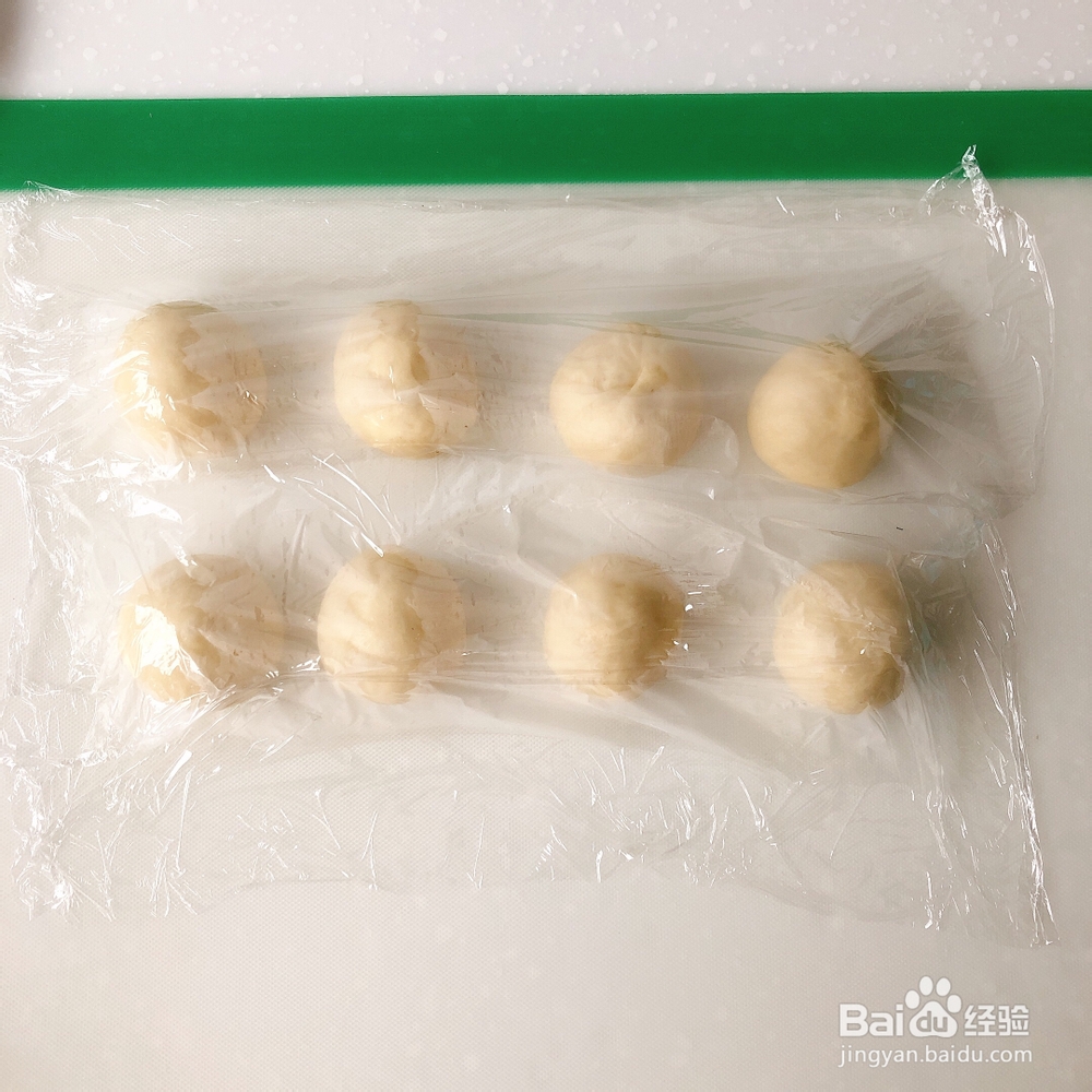 非常简单的蜜豆小面包