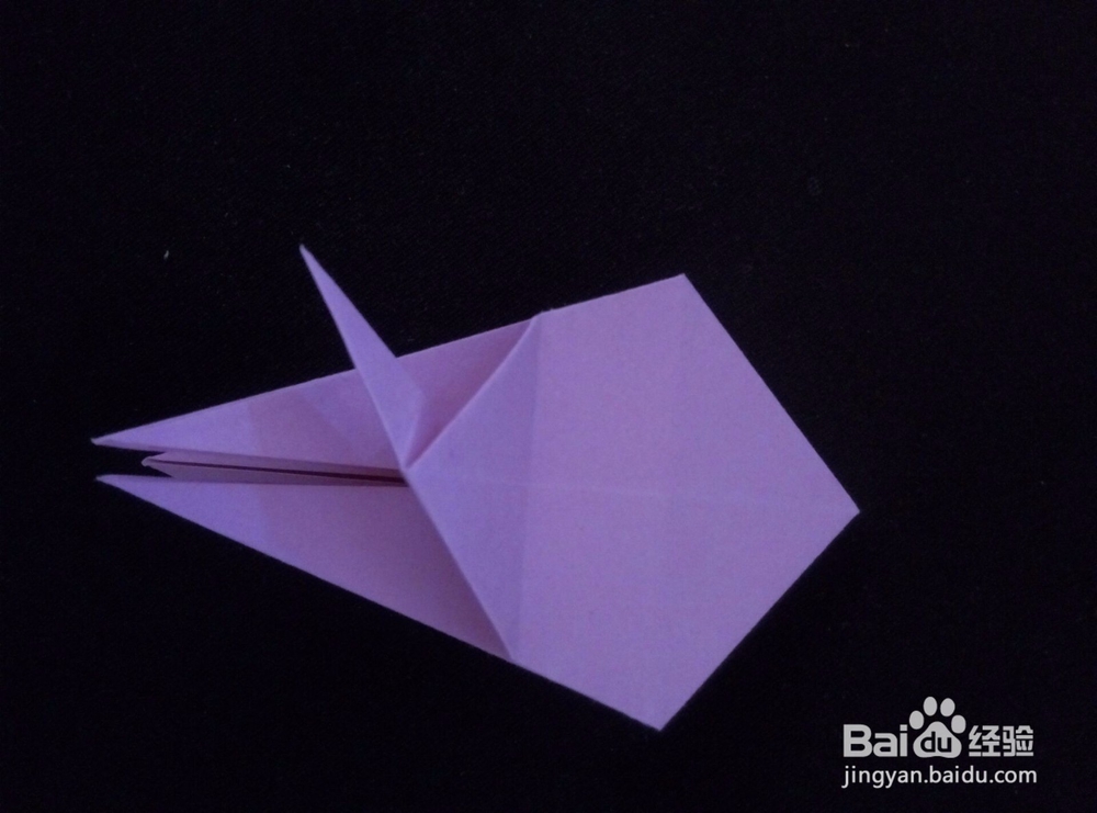 如何快速折出一只小金鱼