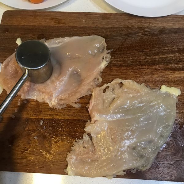 鸡胸肉芝士三明治
