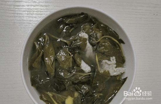 家庭自制鱼腥味草瘦肉汤