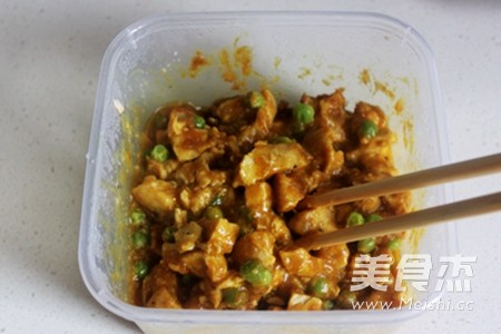 微波快手咖喱鸡块