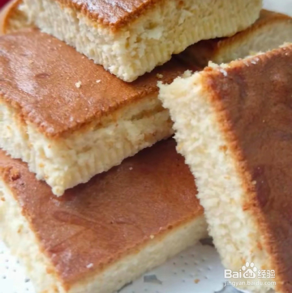 家常版豆浆蜂蜜蛋糕教程