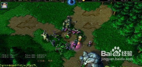 TR地图人族远点怎么打暗夜精灵