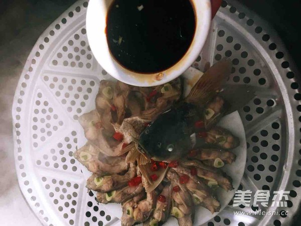 孔雀开屏鱼的做法