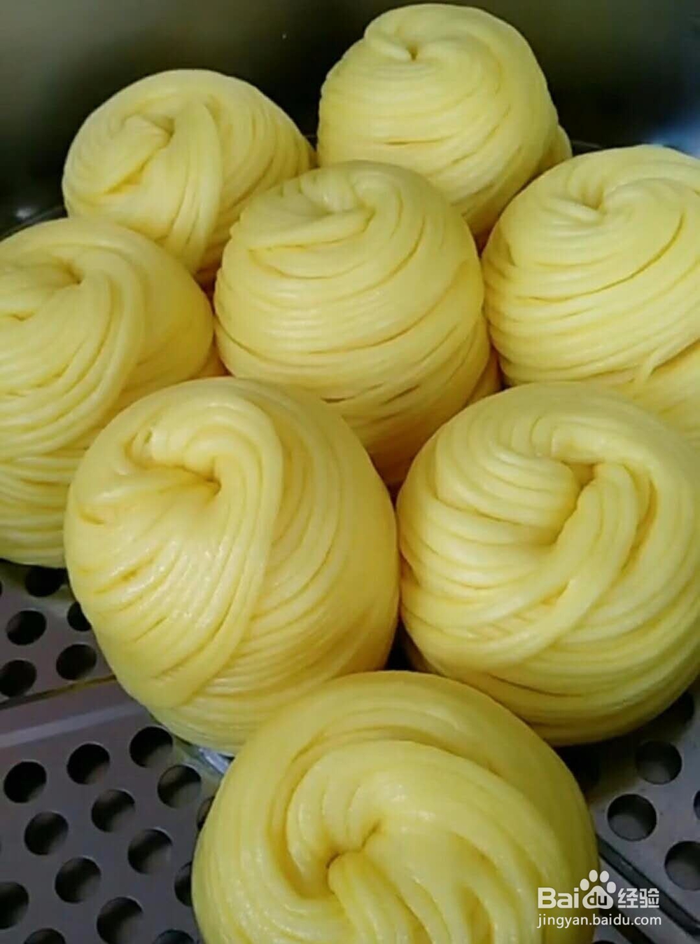 金丝手工大花卷做法