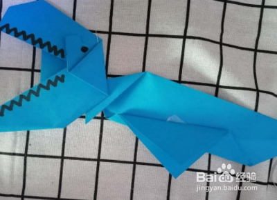 霸王龙折纸方法?