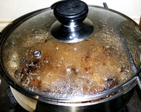 “我的枣泥终于做好了