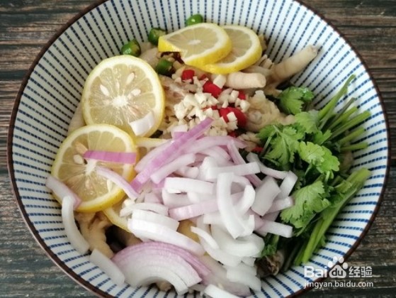 怎么做柠檬鸡爪