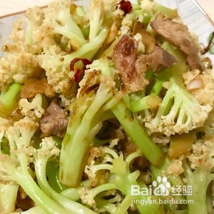 干煸菜花做法
