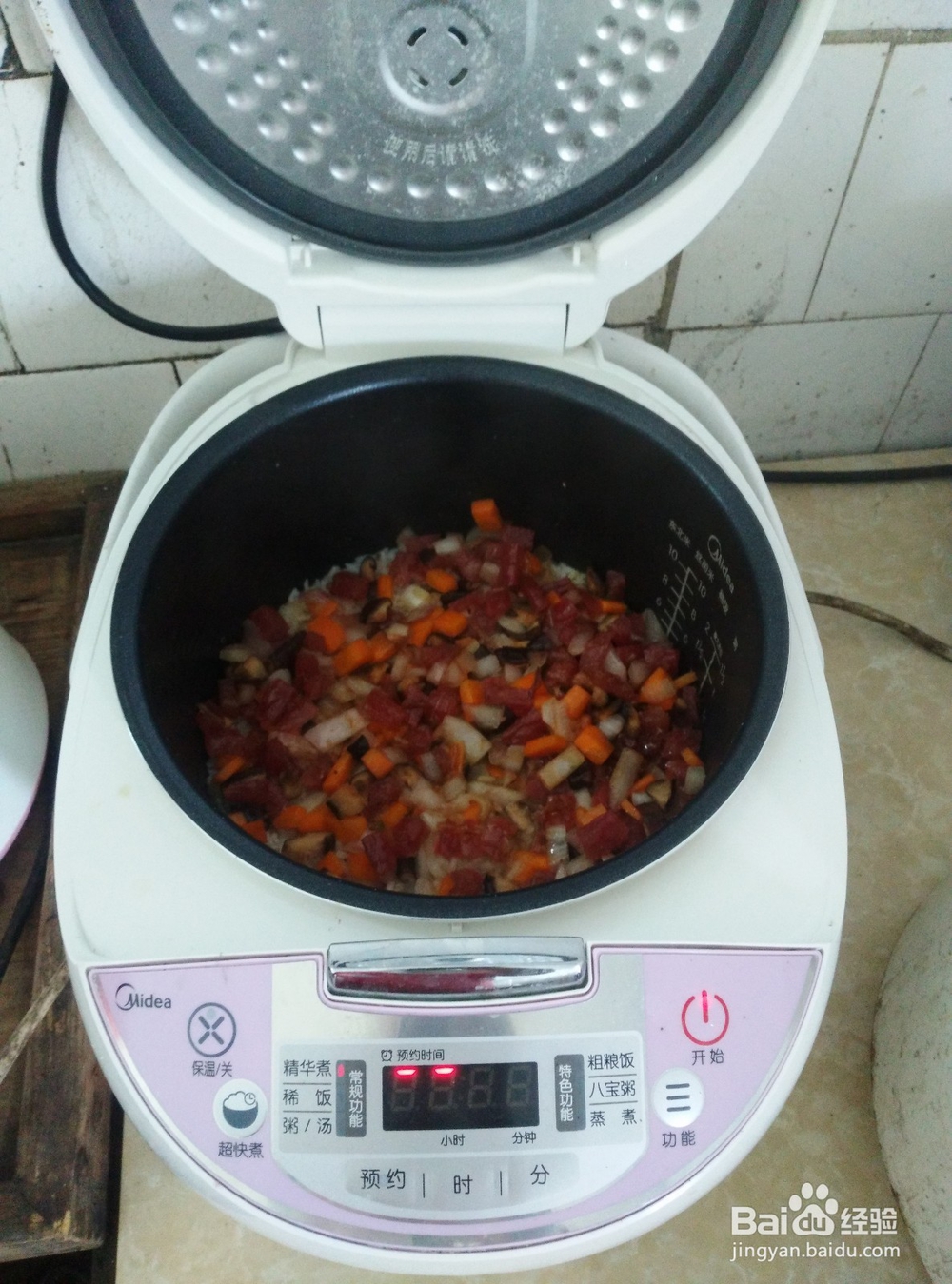 美味的电饭锅焖饭