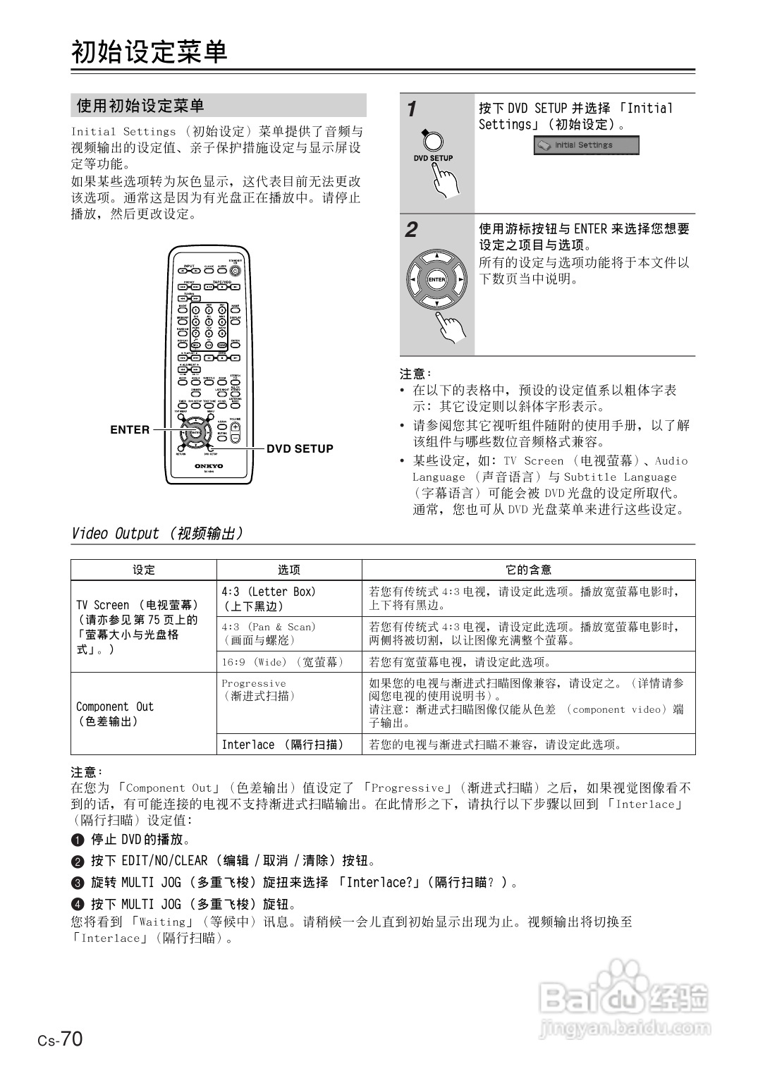 ONKYO DR-UN7DVD接收机说明书:[4]