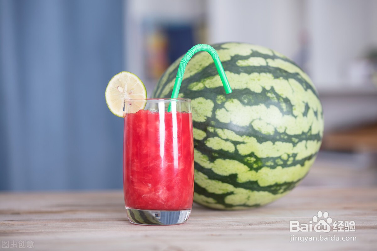 夏日清凉西瓜饮料