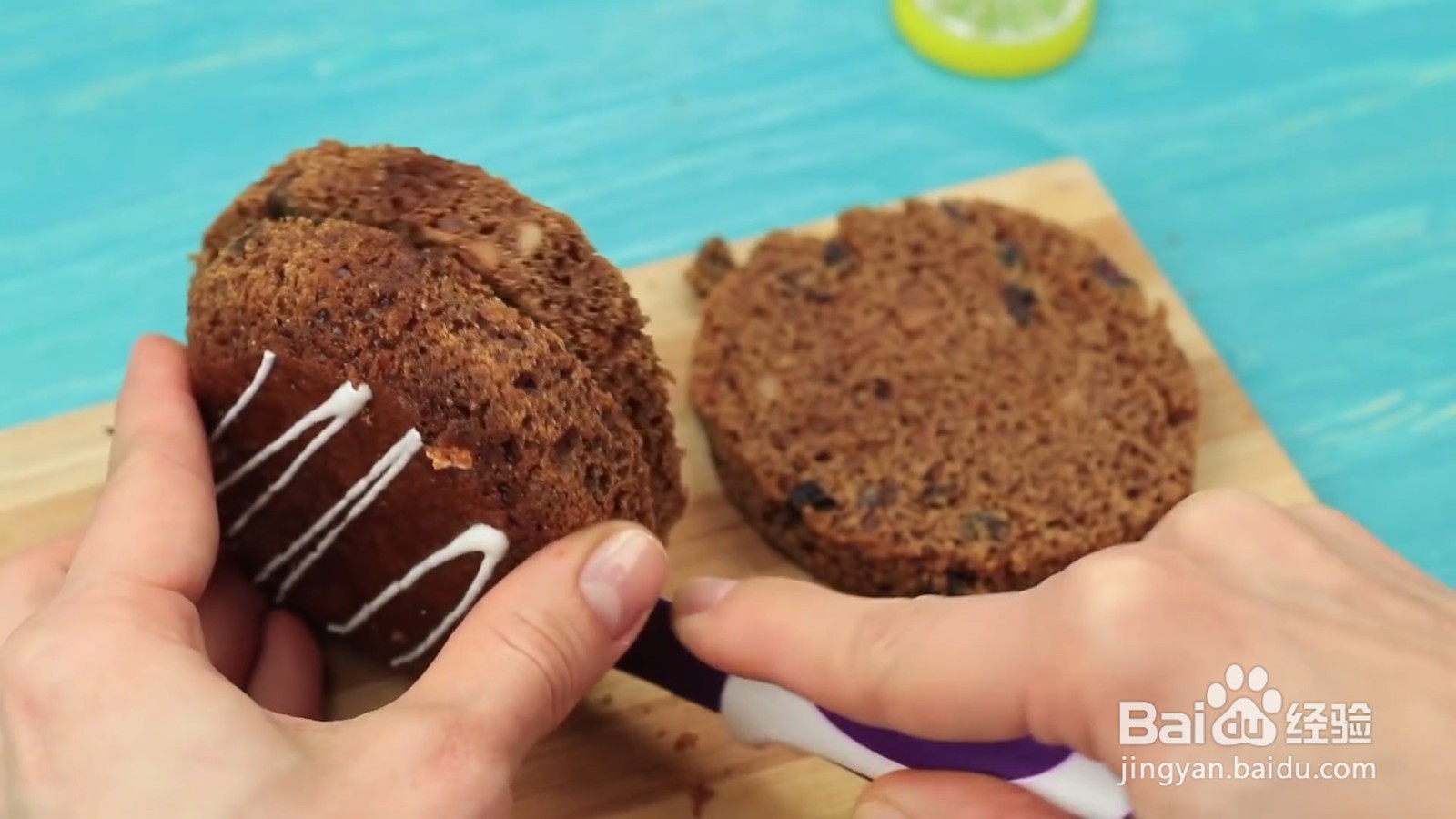 如何用蛋糕制作汉堡