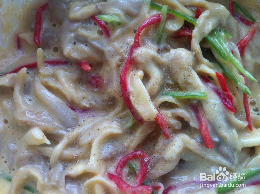 平菇饼、蔬菜饼——10分钟早餐