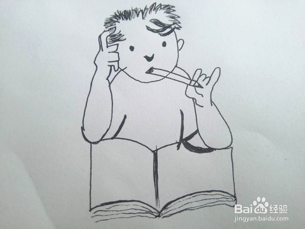 简笔画之人物画经验分享四