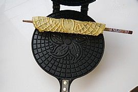 【蛋卷烤盘】芝麻蛋卷