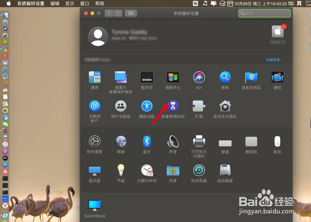 苹果电脑MacBook屏幕停用时间怎么打开关闭