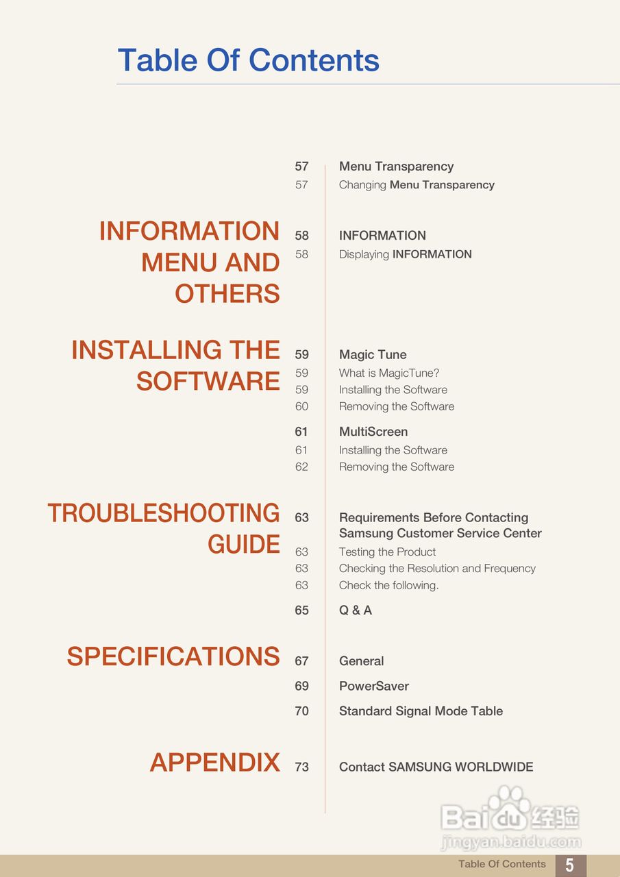 三星S24B150BL液晶显示器使用说明书:[1]