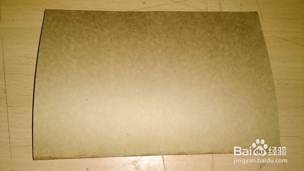 牛皮纸自制礼物袋