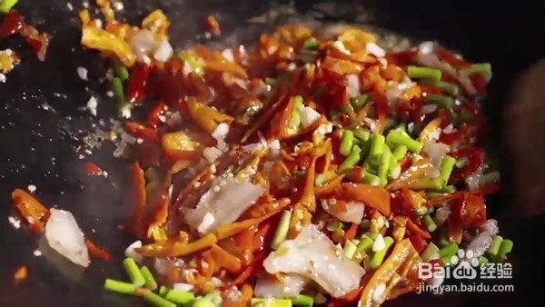 生活家常菜，蒜苔炒肉