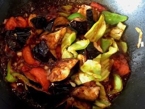 食补养生烧茄子的做法