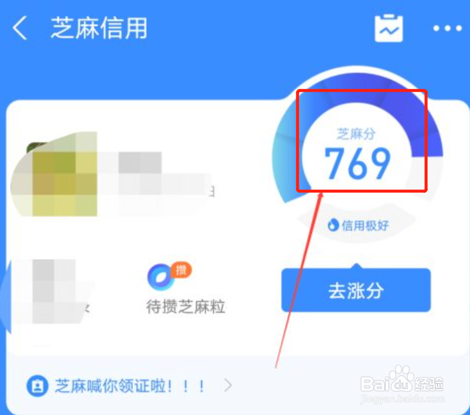 支付宝怎么查询芝麻信用