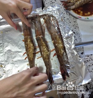 怎么自制蒜蓉烤对虾