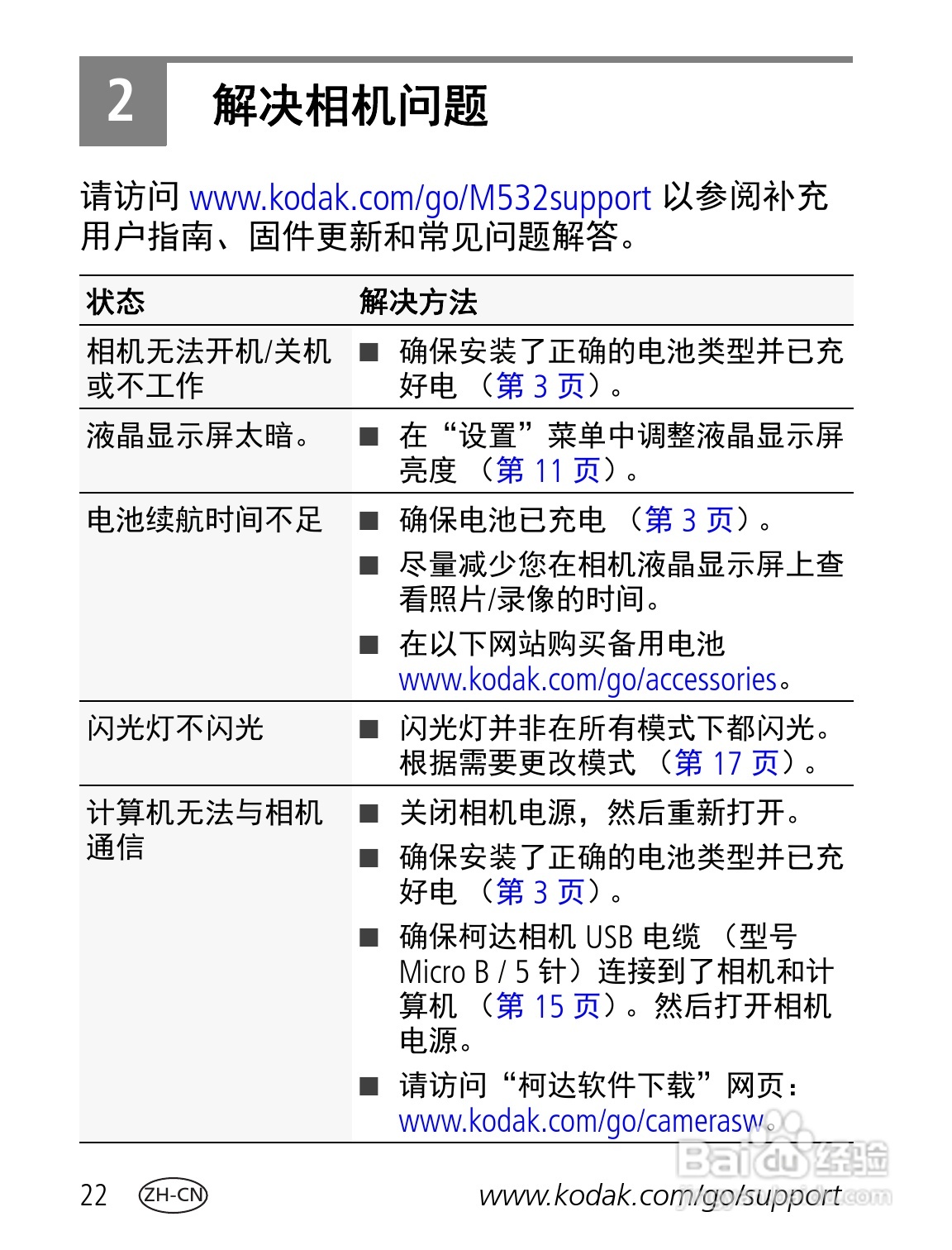 柯达M532数码相机使用说明书:[3]