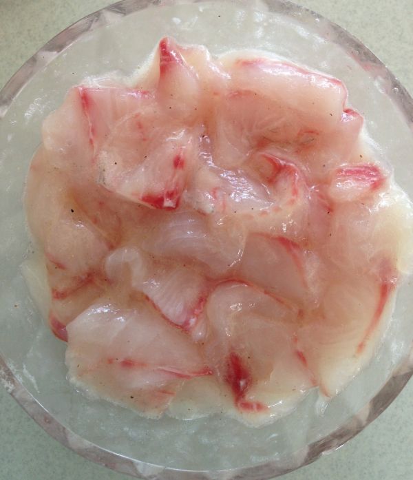 丝瓜何仙菇溜鱼片