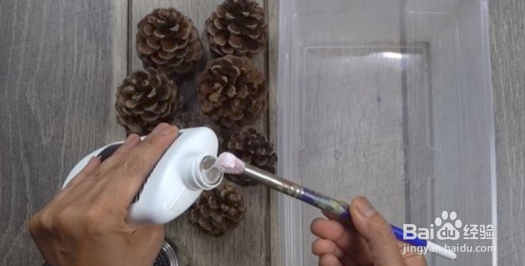 如何制作肉桂香味松果？