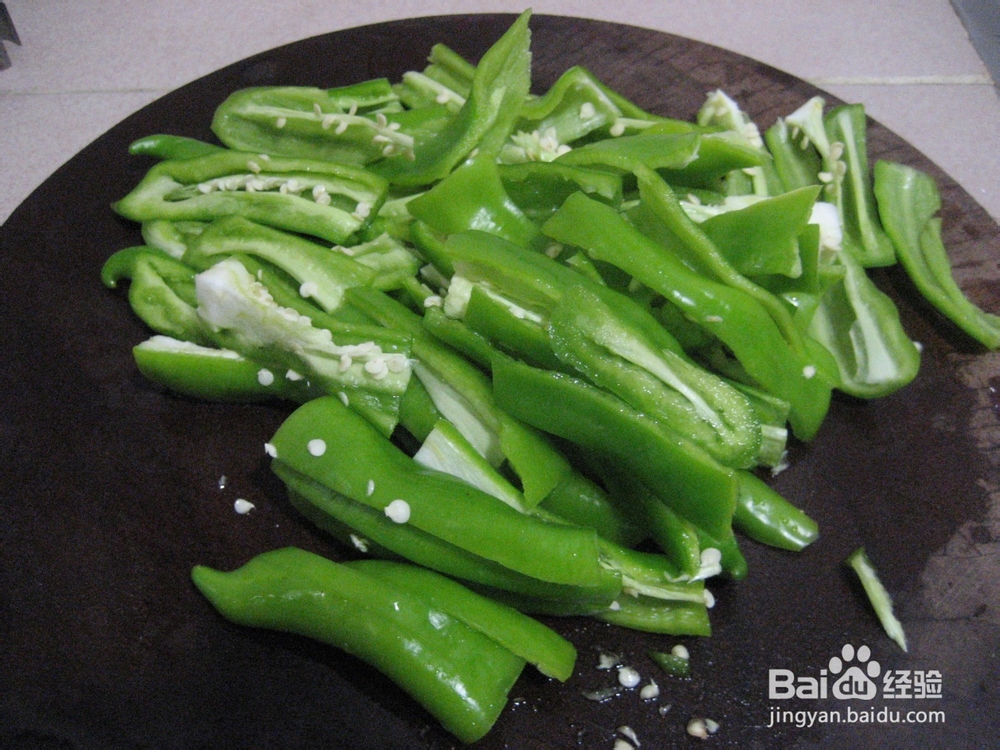 青椒炒肉的做法