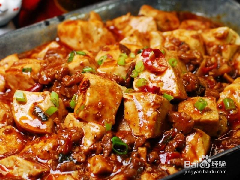 麻婆豆腐的做法