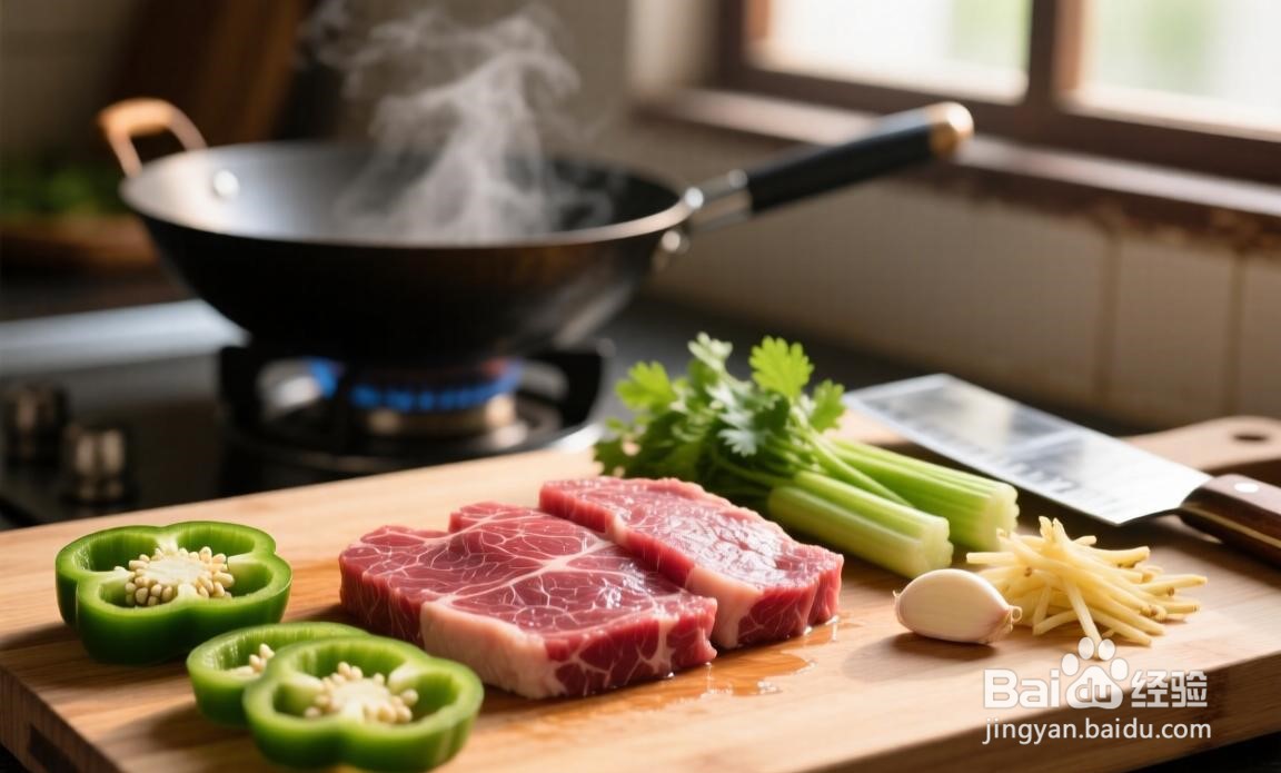 家常小炒牛肉（滑嫩不柴快手版）