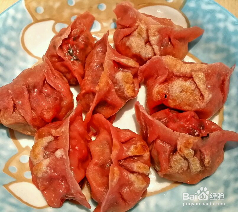 苋菜煎饺的做法