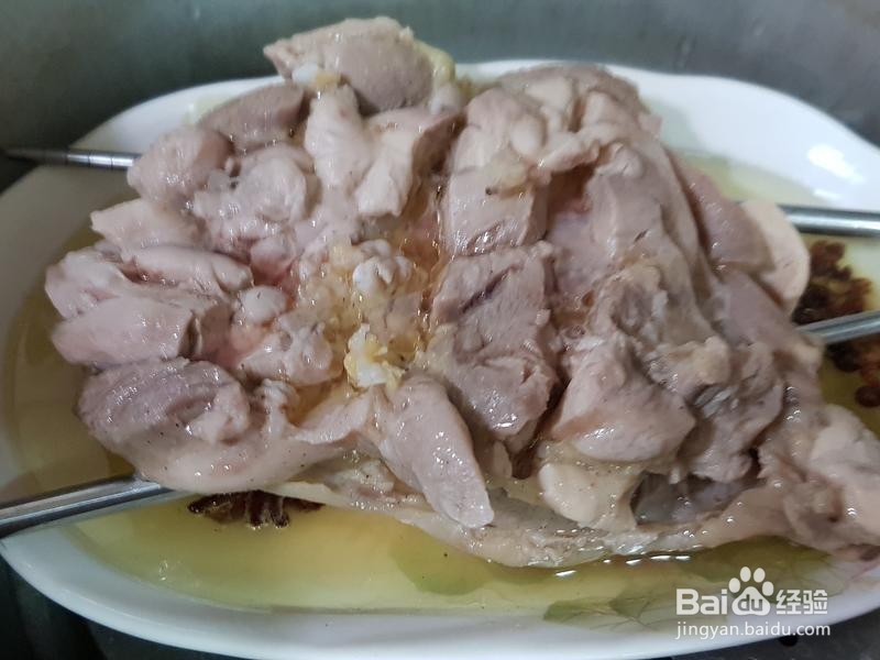 简单葱油淋鸡