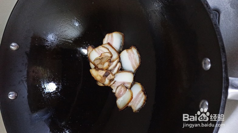 美味腊肉闷冬笋
