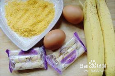 蛋酥香蕉卷简单做法