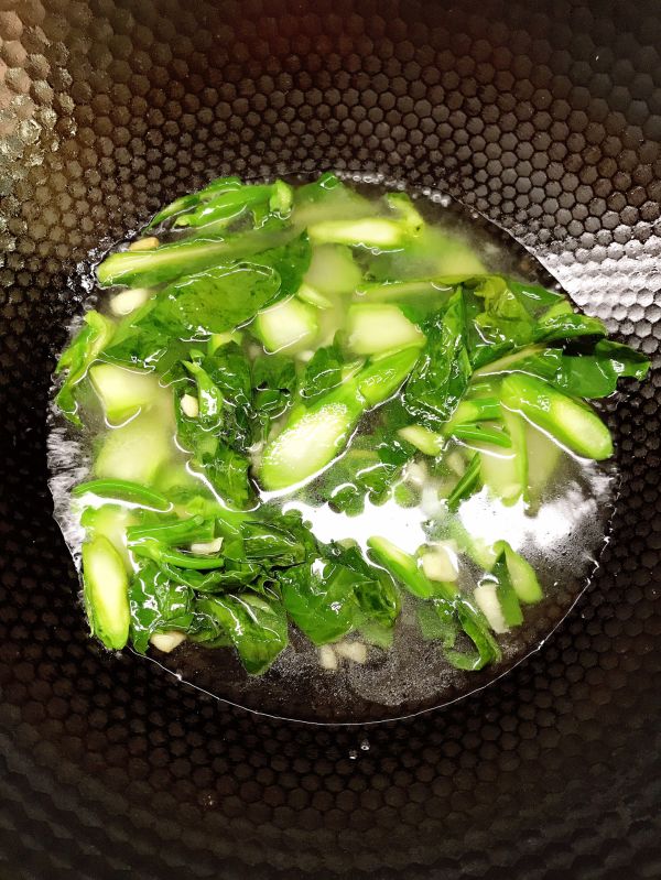 豇豆肉末炒年糕