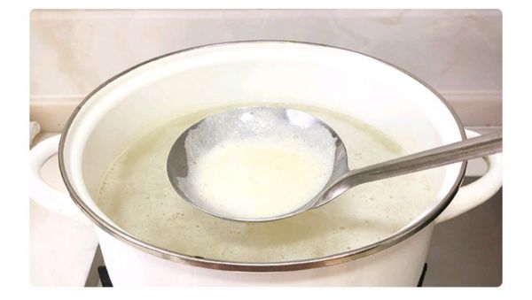 青菜猪肉小米粥