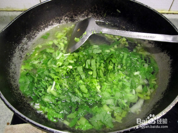 腐皮青菜蛋花汤的制作方法