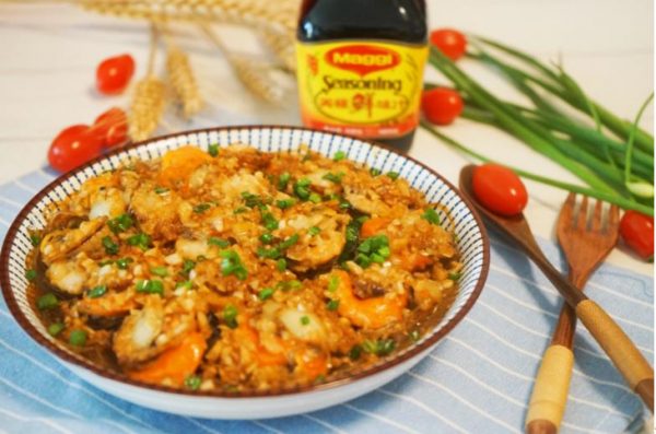 蒜蓉粉丝蒸扇贝