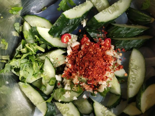 珍选捞汁黄瓜粉皮