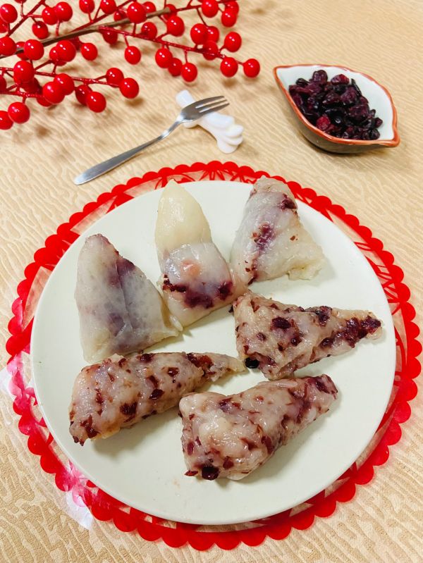 蔓越莓西米水晶粽