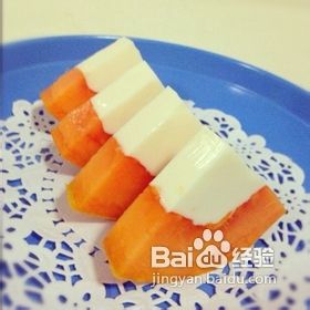 木瓜椰奶冻的做法