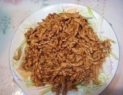 美味京酱肉丝的制作方法