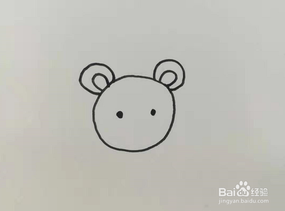 简笔画的小老鼠怎么画